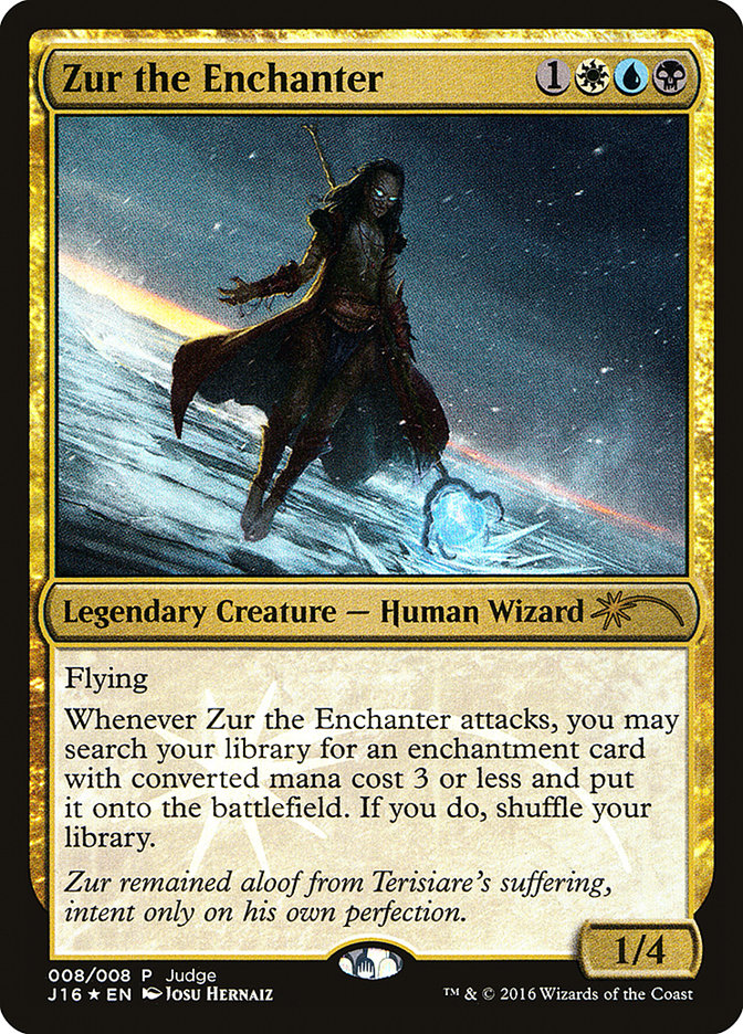 Zur the Enchanter [Judge Gift Cards 2016] - Magic: The Gathering - Card Brawlers | Quebec | Canada |