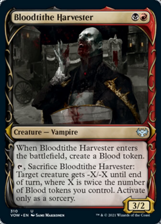 Bloodtithe Harvester (Showcase Fang Frame) [Innistrad: Crimson Vow] - Magic: The Gathering - Card Brawlers | Quebec | Canada |