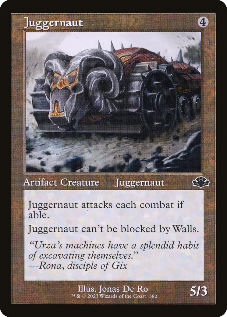 Juggernaut (Retro) [Dominaria Remastered] - Magic: The Gathering - Card Brawlers | Quebec | Canada |