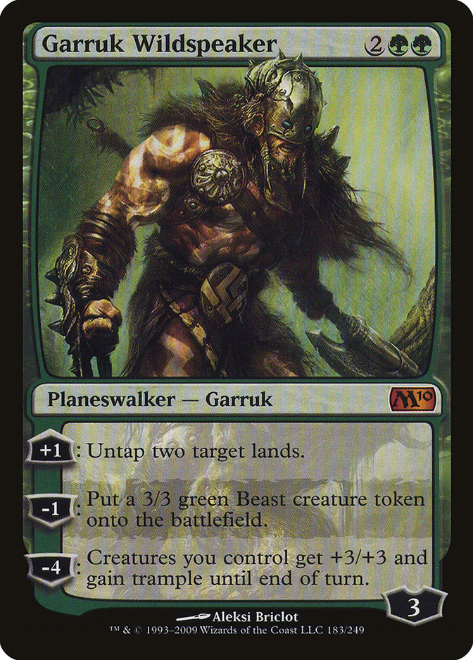 Garruk Wildspeaker [Magic 2010] - Magic: The Gathering - Card Brawlers | Quebec | Canada |