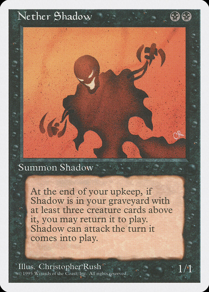 Nether Shadow [Fourth Edition] - Magic: The Gathering - Card Brawlers | Quebec | Canada |