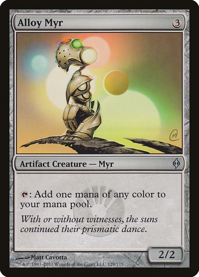 Alloy Myr [New Phyrexia] - Magic: The Gathering - Card Brawlers | Quebec | Canada |