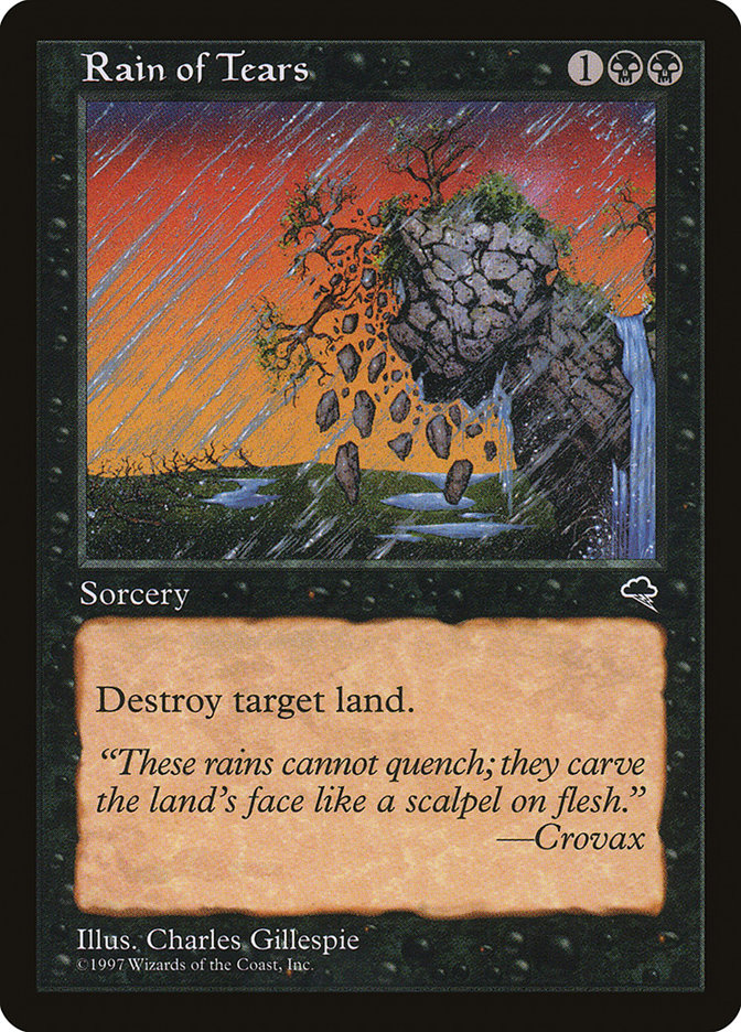 Rain of Tears [Tempest] - Magic: The Gathering - Card Brawlers | Quebec | Canada |