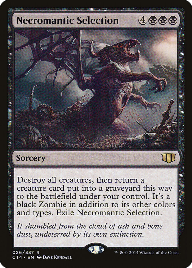 Necromantic Selection [Commander 2014] - Magic: The Gathering - Card Brawlers | Quebec | Canada |
