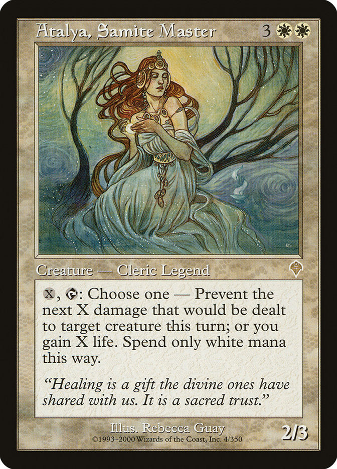 Atalya, Samite Master [Invasion] - Magic: The Gathering - Card Brawlers | Quebec | Canada |