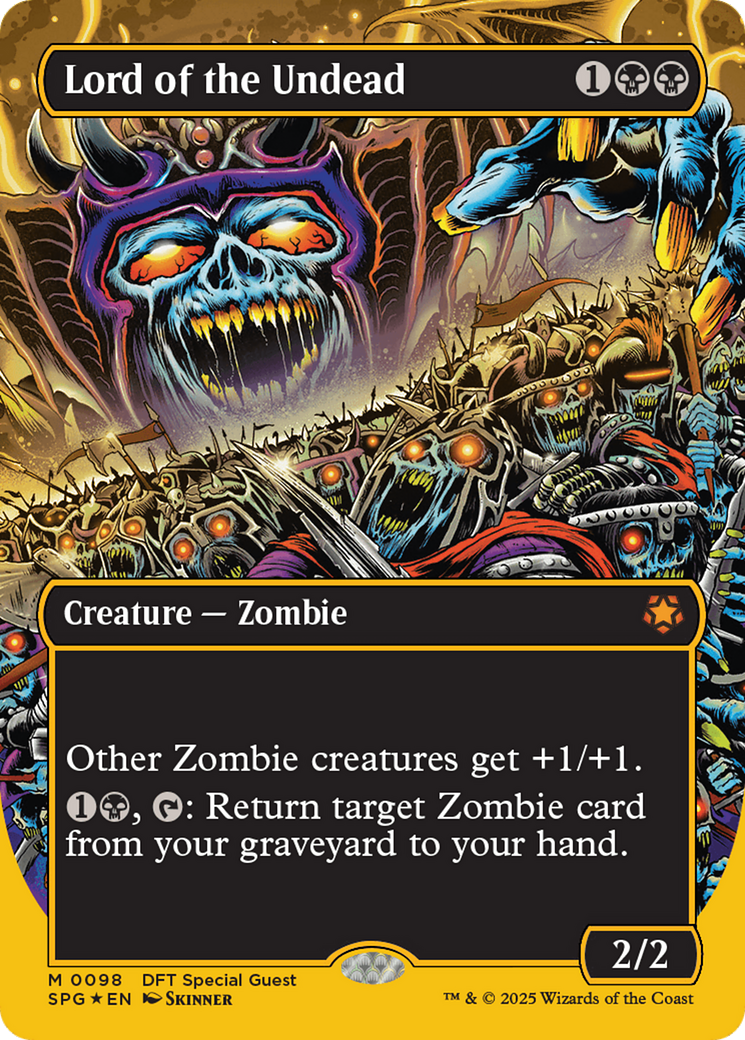 Lord of the Undead (Borderless) (First-Place Foil) [Aetherdrift Special Guests] - Magic: The Gathering - Card Brawlers | Quebec | Canada |