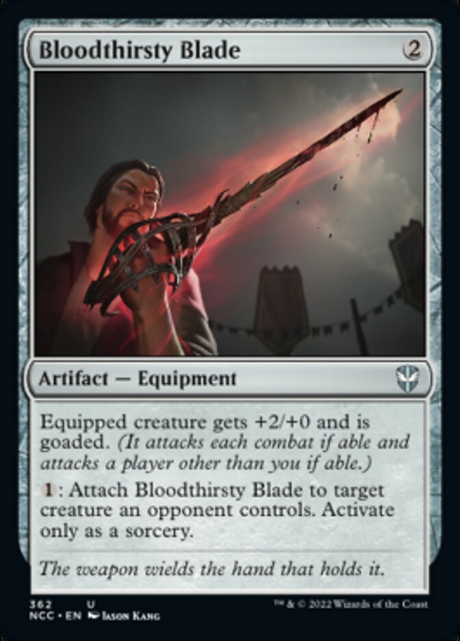 Bloodthirsty Blade [Streets of New Capenna Commander] - Magic: The Gathering - Card Brawlers | Quebec | Canada |