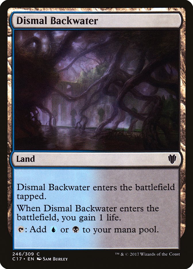 Dismal Backwater [Commander 2017] - Magic: The Gathering - Card Brawlers | Quebec | Canada |