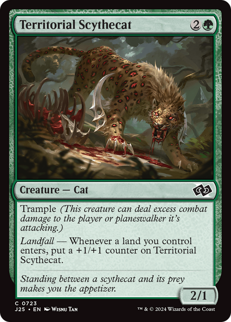 Territorial Scythecat [Foundations Jumpstart] - Magic: The Gathering - Card Brawlers | Quebec | Canada |