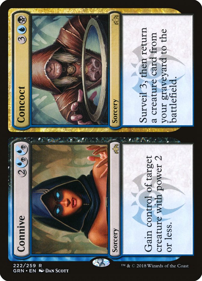 Connive // Concoct [Guilds of Ravnica] - Magic: The Gathering - Card Brawlers | Quebec | Canada |
