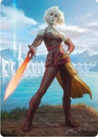 Nahiri, Heir of the Ancients 1 Art Card [Zendikar Rising Art Series] - Magic: The Gathering - Card Brawlers | Quebec | Canada |