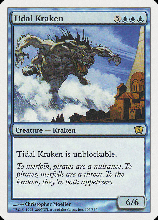 Tidal Kraken [Ninth Edition] - Magic: The Gathering - Card Brawlers | Quebec | Canada |