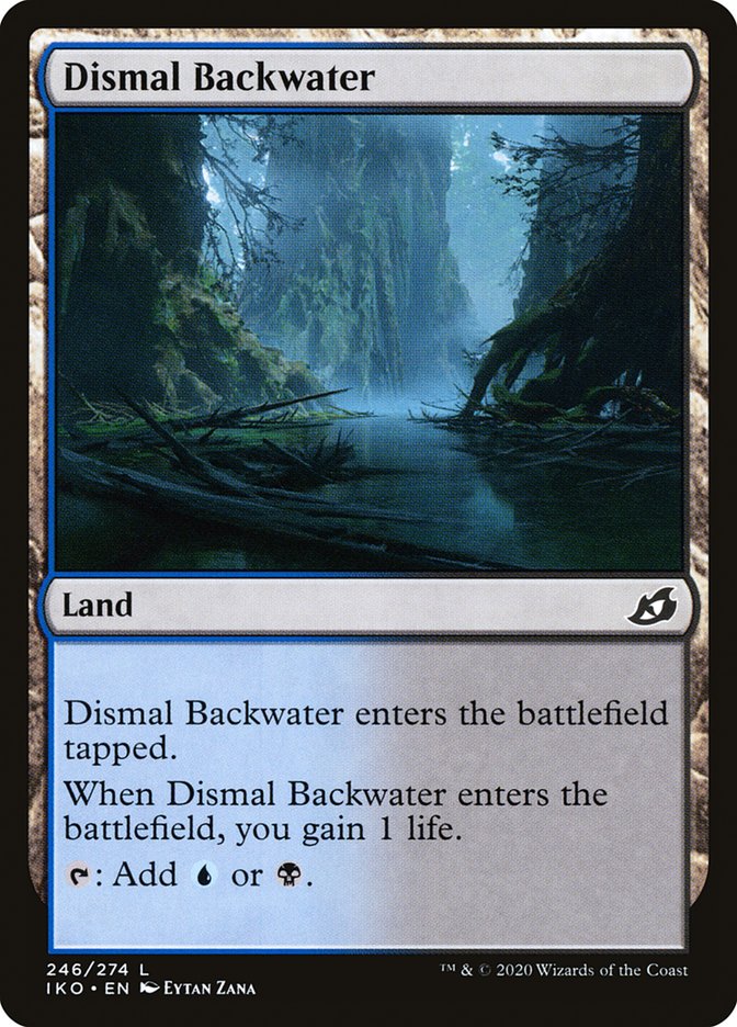 Dismal Backwater [Ikoria: Lair of Behemoths] - Magic: The Gathering - Card Brawlers | Quebec | Canada |