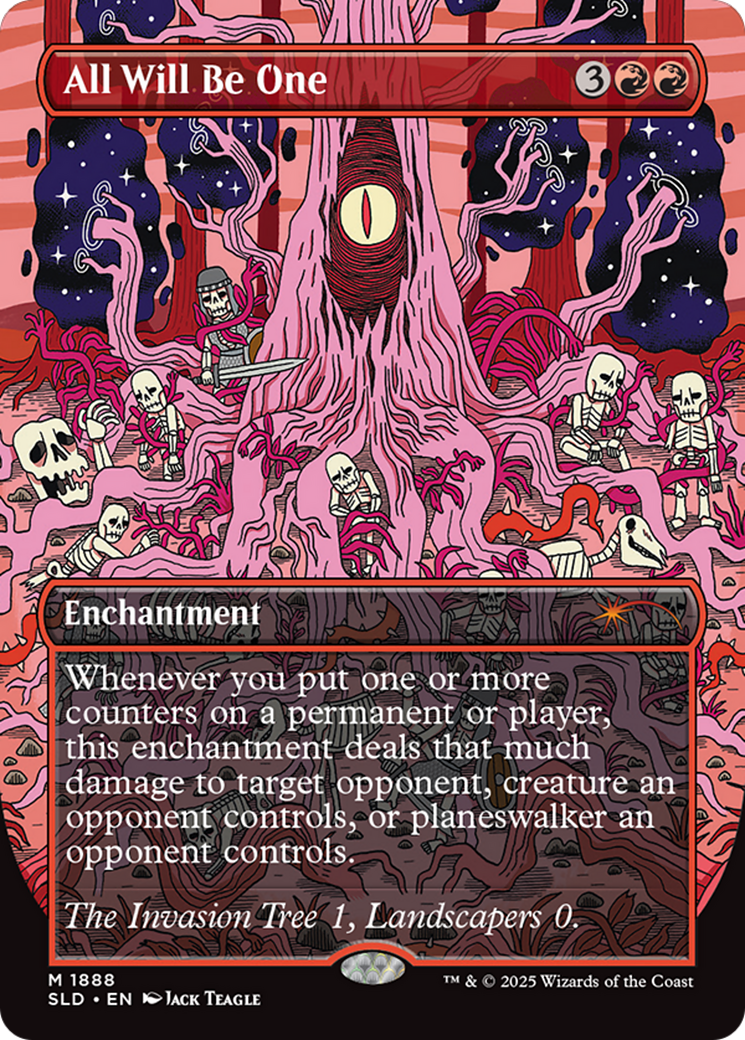 All Will Be One (Rainbow Foil) [Secret Lair Drop Series] - Magic: The Gathering - Card Brawlers | Quebec | Canada |