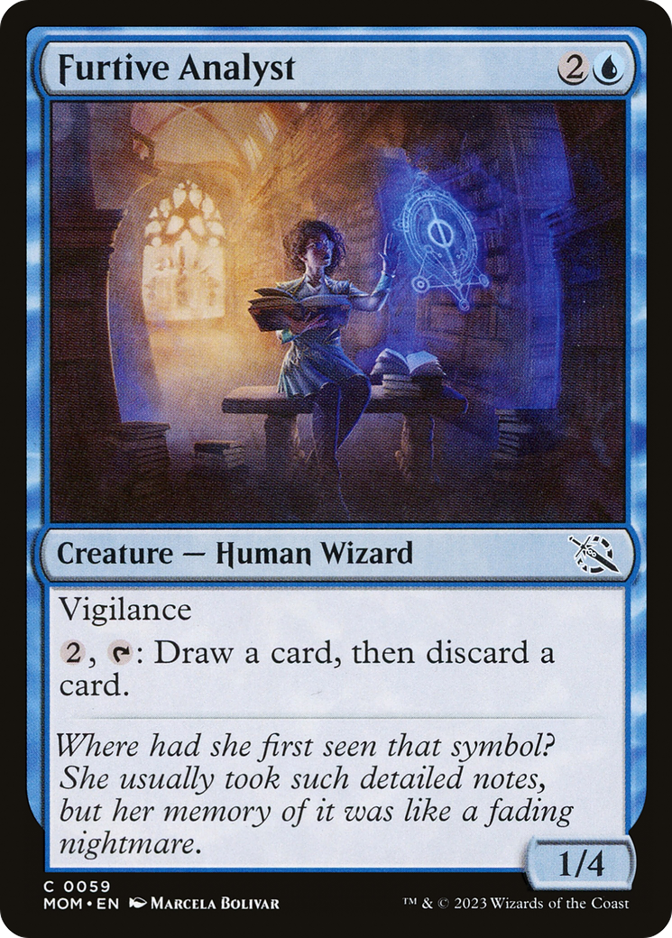 Furtive Analyst [March of the Machine] - Magic: The Gathering - Card Brawlers | Quebec | Canada |