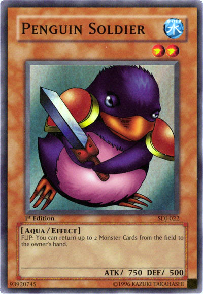 Penguin Soldier [SDJ-022] Super Rare - Yu-Gi-Oh! - Card Brawlers | Quebec | Canada |