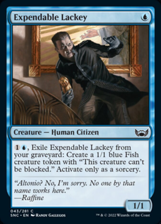 Expendable Lackey [Streets of New Capenna] - Magic: The Gathering - Card Brawlers | Quebec | Canada |