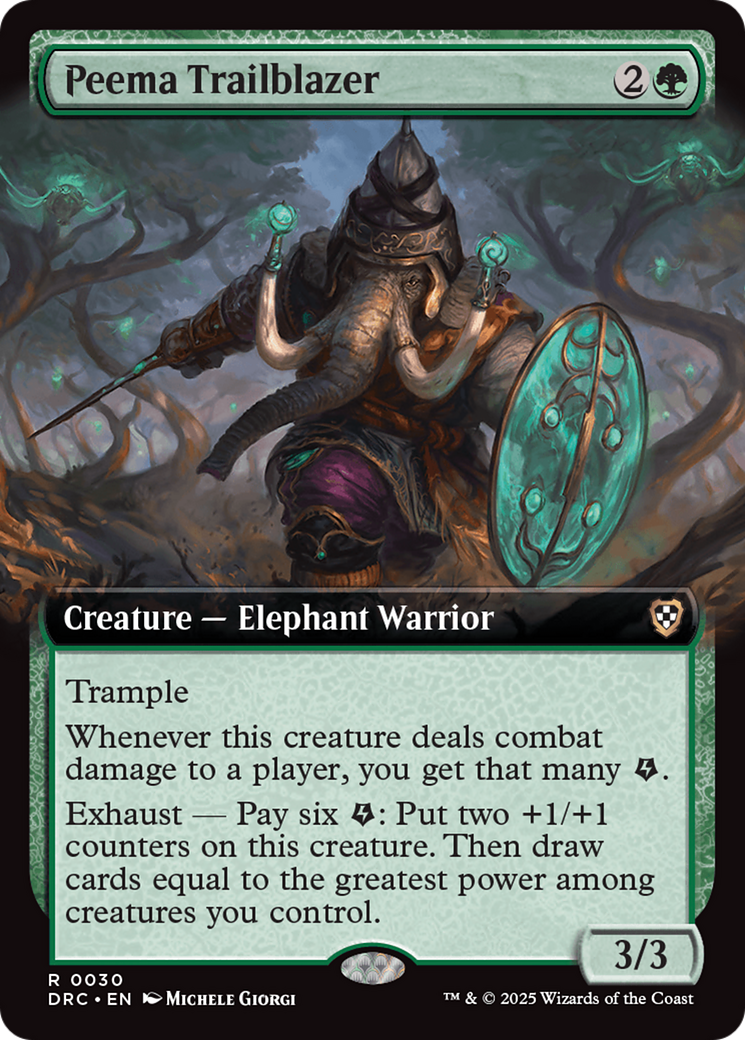 Peema Trailblazer (Extended Art) [Aetherdrift Commander] - Magic: The Gathering - Card Brawlers | Quebec | Canada |