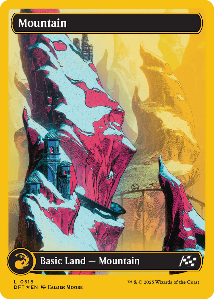 Mountain (0515) (First-Place Foil) [Aetherdrift] - Magic: The Gathering - Card Brawlers | Quebec | Canada |
