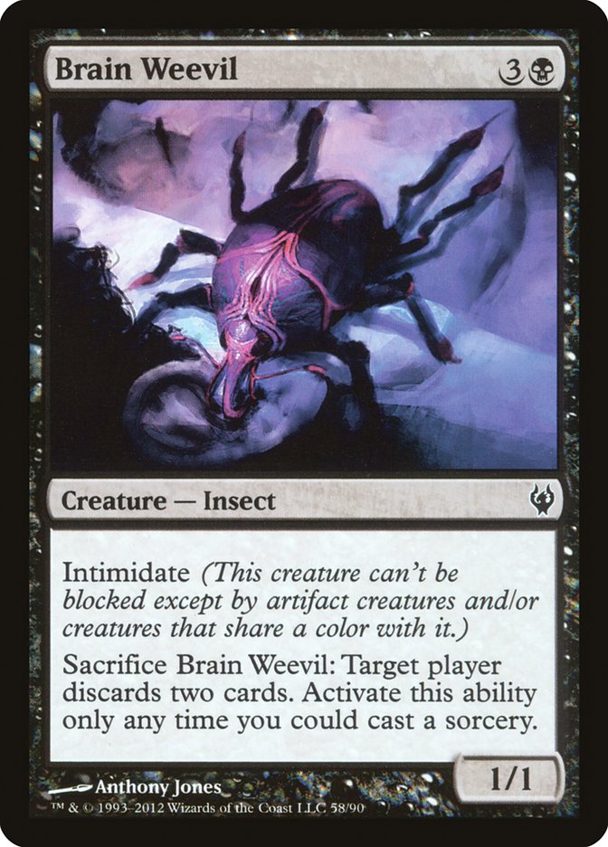 Brain Weevil [Duel Decks: Izzet vs. Golgari] - Magic: The Gathering - Card Brawlers | Quebec | Canada |
