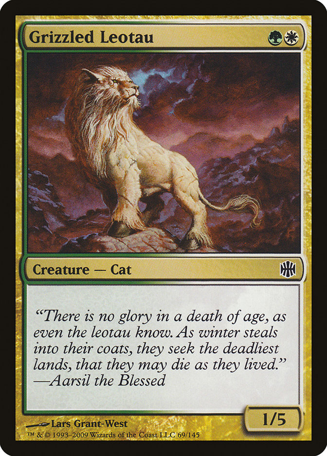 Grizzled Leotau [Alara Reborn] - Magic: The Gathering - Card Brawlers | Quebec | Canada |