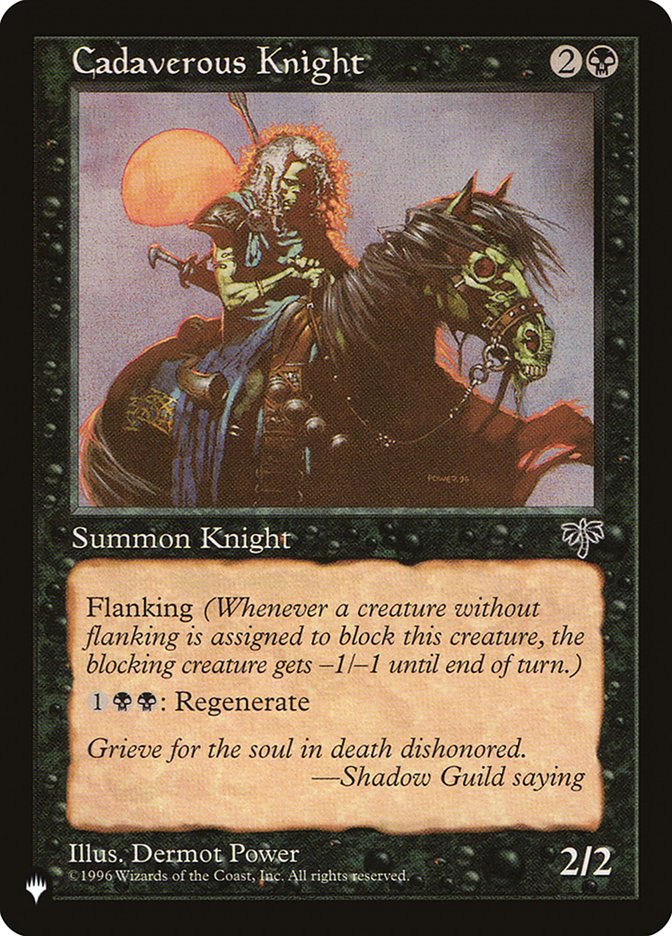 Cadaverous Knight [The List] - Magic: The Gathering - Card Brawlers | Quebec | Canada |
