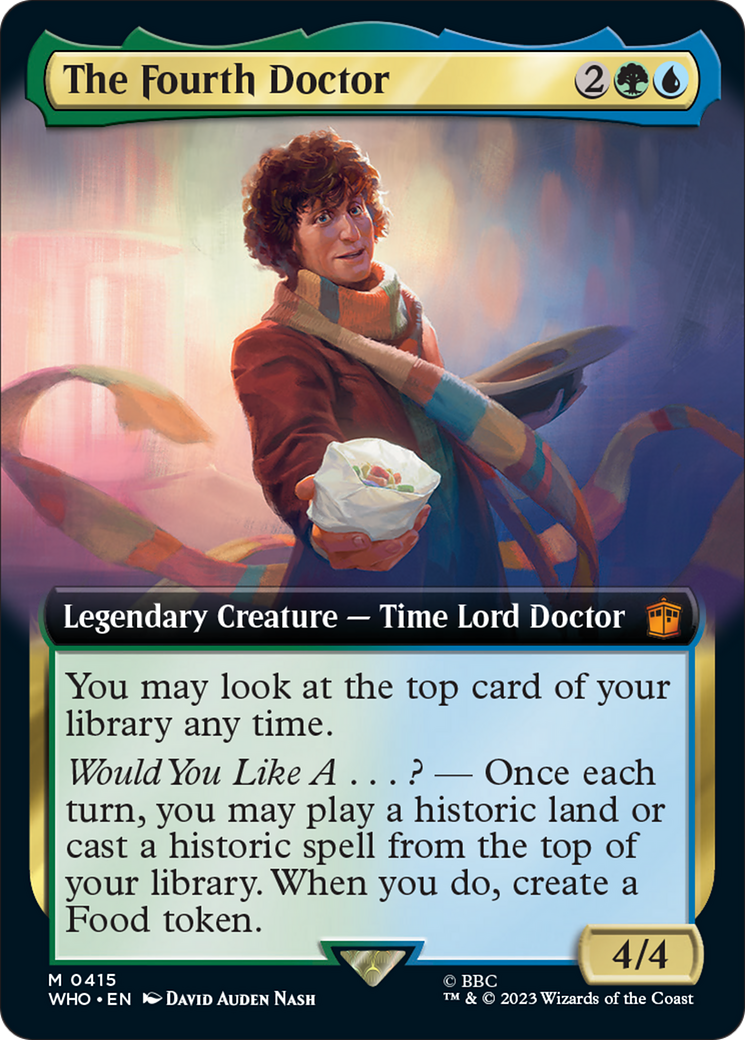 The Fourth Doctor (Extended Art) [Doctor Who] - Magic: The Gathering - Card Brawlers | Quebec | Canada |