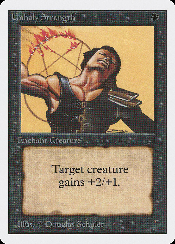Unholy Strength [Unlimited Edition] - Magic: The Gathering - Card Brawlers | Quebec | Canada |