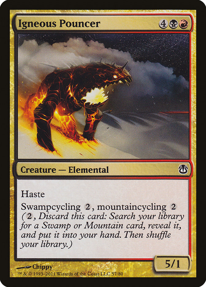 Igneous Pouncer [Duel Decks: Ajani vs. Nicol Bolas] - Magic: The Gathering - Card Brawlers | Quebec | Canada |