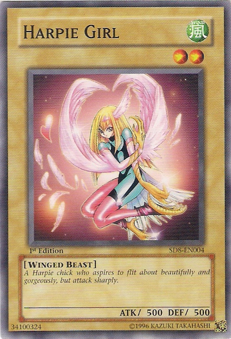 Harpie Girl [SD8-EN004] Common - Yu-Gi-Oh! - Card Brawlers | Quebec | Canada |