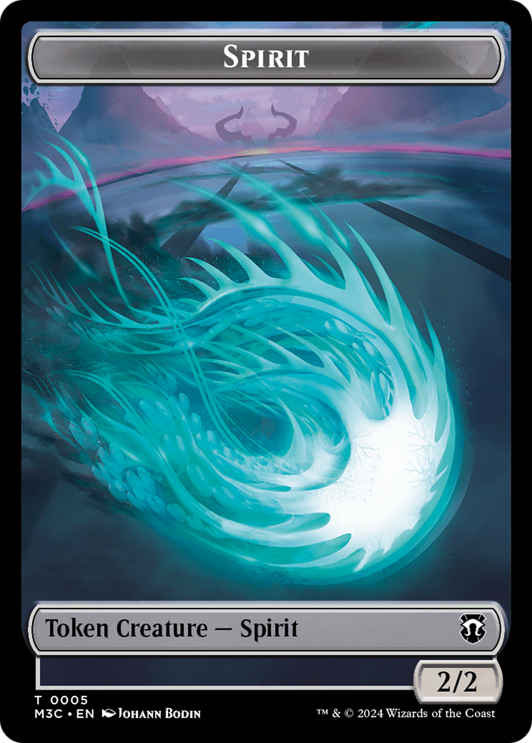 Eldrazi (Ripple Foil) // Spirit Double-Sided Token [Modern Horizons 3 Commander Tokens] - Magic: The Gathering - Card Brawlers | Quebec | Canada |