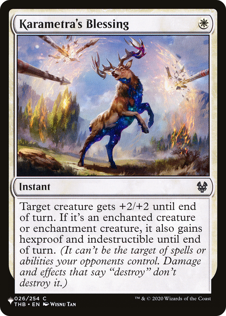 Karametra's Blessing [The List] - Magic: The Gathering - Card Brawlers | Quebec | Canada |