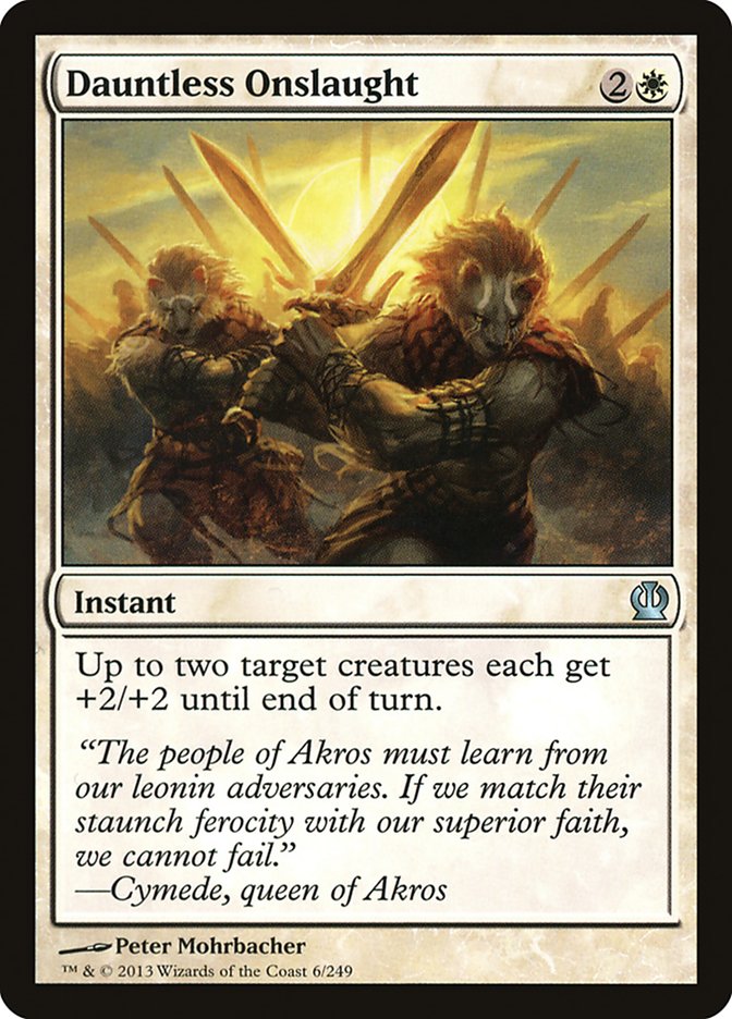 Dauntless Onslaught [Theros] - Magic: The Gathering - Card Brawlers | Quebec | Canada |