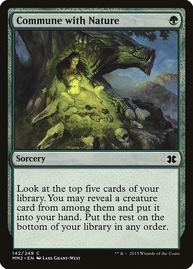 Commune with Nature [Modern Masters 2015] - Magic: The Gathering - Card Brawlers | Quebec | Canada |