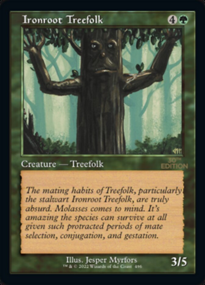 Ironroot Treefolk (Retro) [30th Anniversary Edition] - Magic: The Gathering - Card Brawlers | Quebec | Canada |