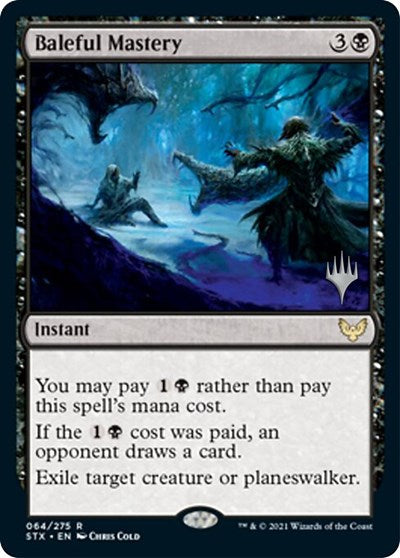 Baleful Mastery (Promo Pack) [Strixhaven: School of Mages Promos] - Magic: The Gathering - Card Brawlers | Quebec | Canada |