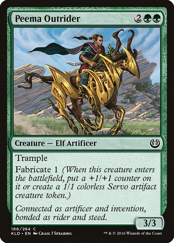 Peema Outrider [Kaladesh] - Magic: The Gathering - Card Brawlers | Quebec | Canada |