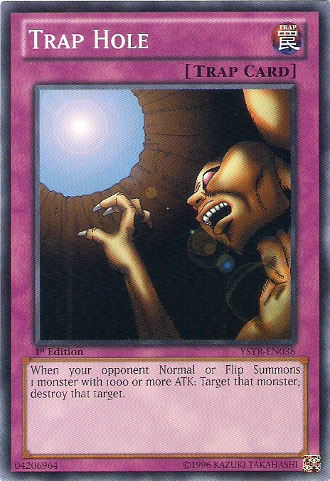 Trou de piège [Deck de démarrage : Yugi Reloaded] [YSYR-EN038] 