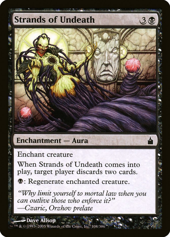 Strands of Undeath [Ravnica: City of Guilds] - Magic: The Gathering - Card Brawlers | Quebec | Canada |