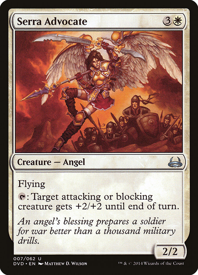 Serra Advocate (Divine vs. Demonic) [Duel Decks Anthology] - Magic: The Gathering - Card Brawlers | Quebec | Canada |