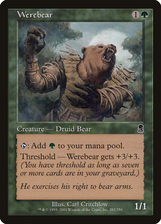Werebear [Odyssey] - Magic: The Gathering - Card Brawlers | Quebec | Canada |