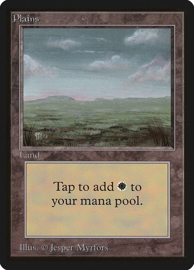 Plains (290) [Beta Edition] - Magic: The Gathering - Card Brawlers | Quebec | Canada |