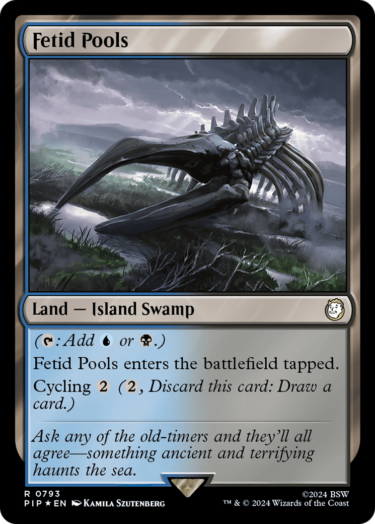 Fetid Pools (Surge Foil) [Fallout] - Magic: The Gathering - Card Brawlers | Quebec | Canada |