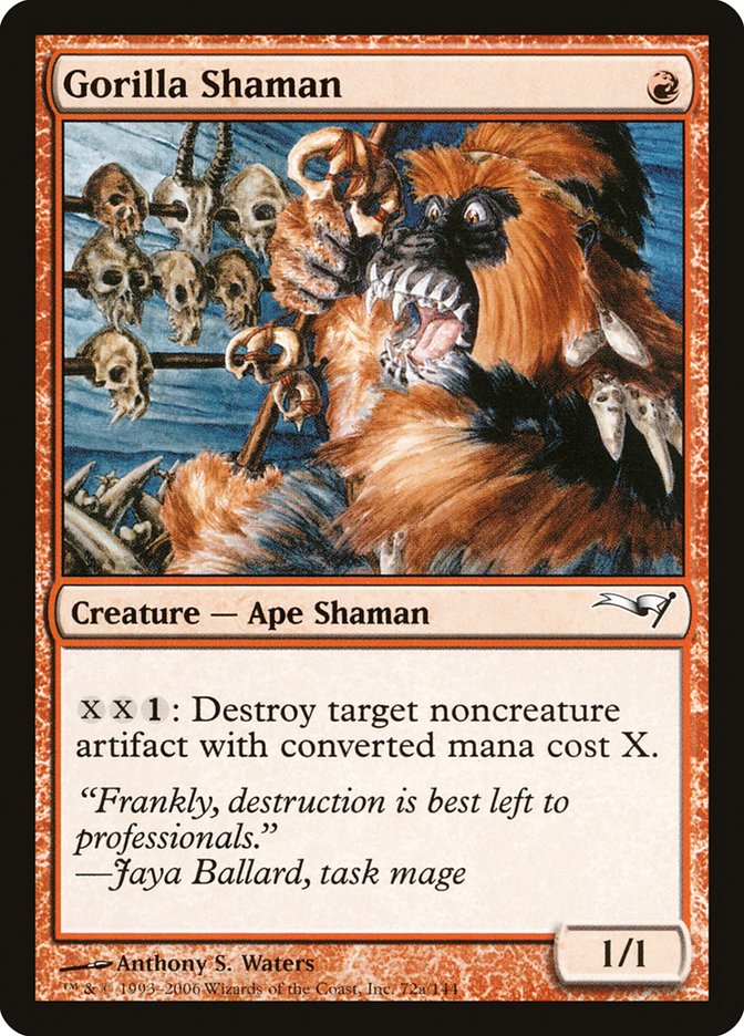 Gorilla Shaman [Coldsnap Theme Decks] - Magic: The Gathering - Card Brawlers | Quebec | Canada |