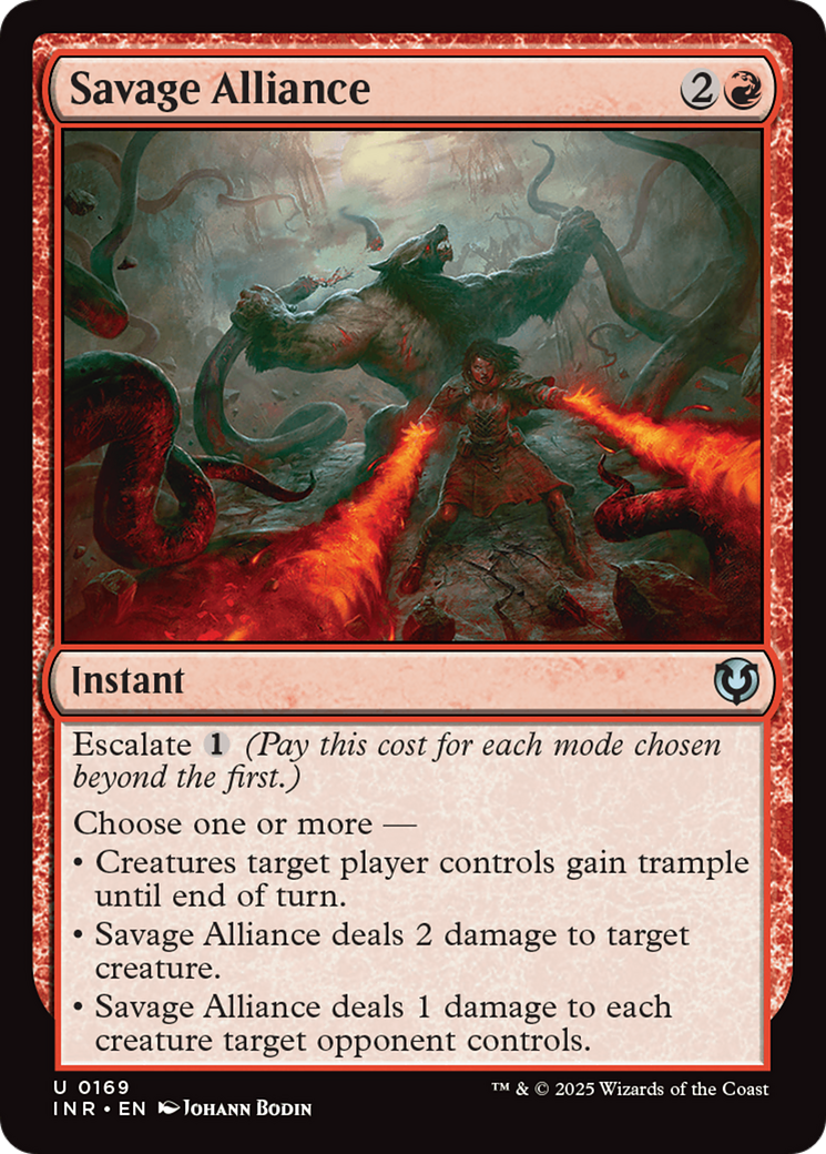 Savage Alliance [Innistrad Remastered] - Magic: The Gathering - Card Brawlers | Quebec | Canada |