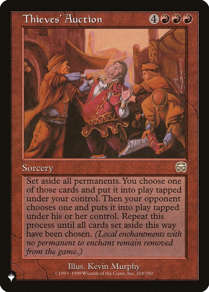 Thieves' Auction [The List] - Magic: The Gathering - Card Brawlers | Quebec | Canada |