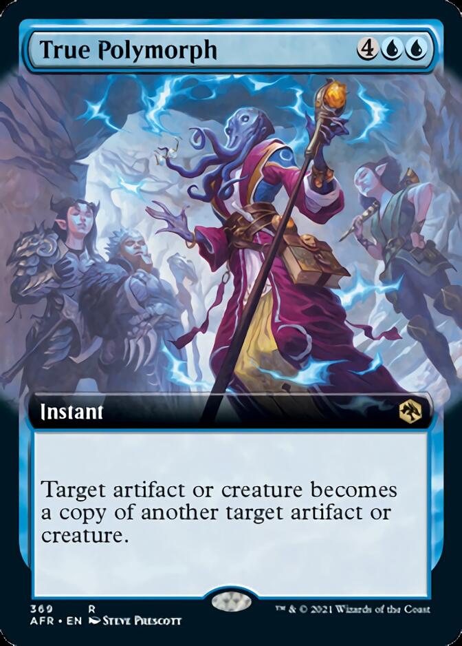 True Polymorph (Extended Art) [Dungeons & Dragons: Adventures in the Forgotten Realms] - Magic: The Gathering - Card Brawlers | Quebec | Canada |