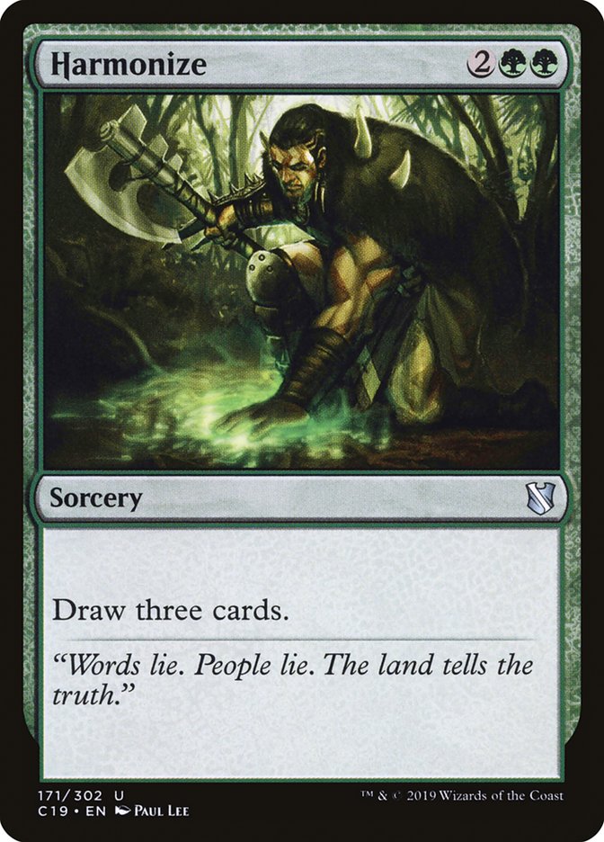 Harmonize [Commander 2019] - Magic: The Gathering - Card Brawlers | Quebec | Canada |