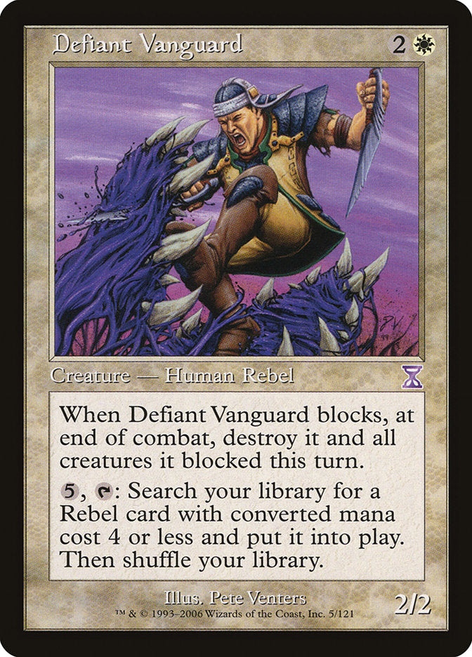 Defiant Vanguard [Time Spiral Timeshifted] - Magic: The Gathering - Card Brawlers | Quebec | Canada |