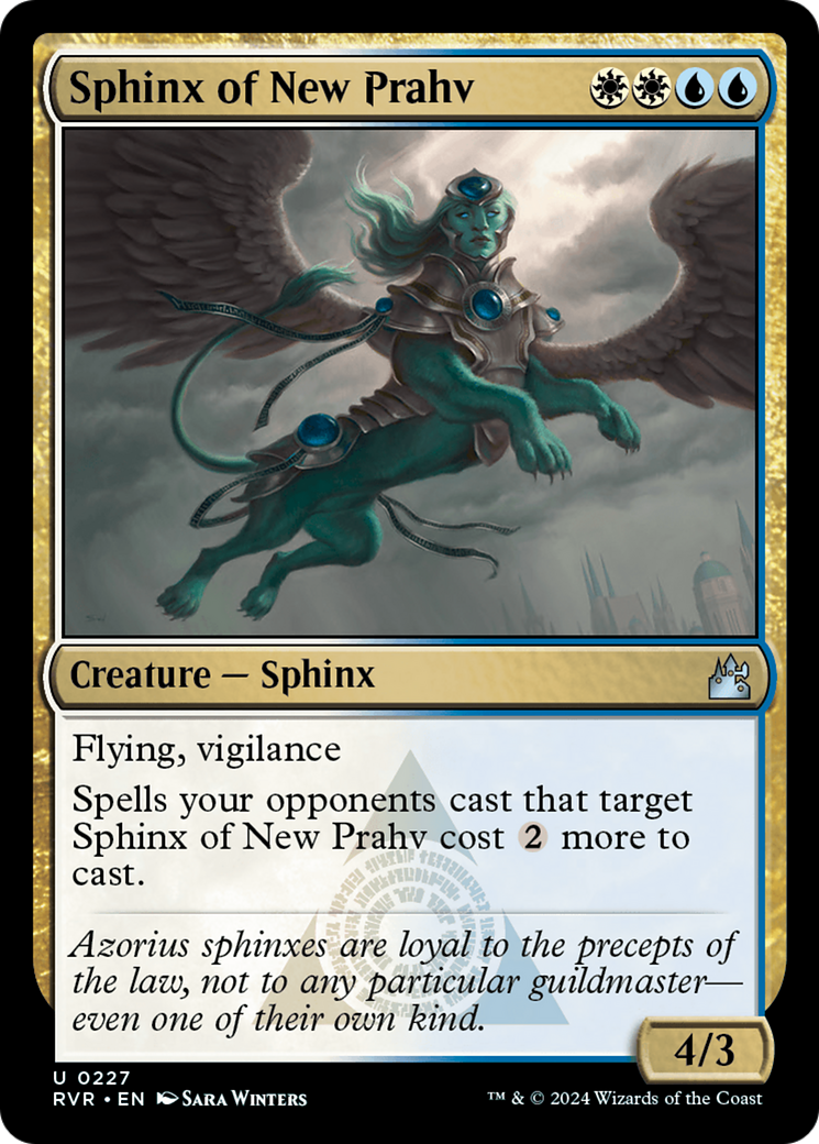 Sphinx of New Prahv [Ravnica Remastered] - Magic: The Gathering - Card Brawlers | Quebec | Canada |